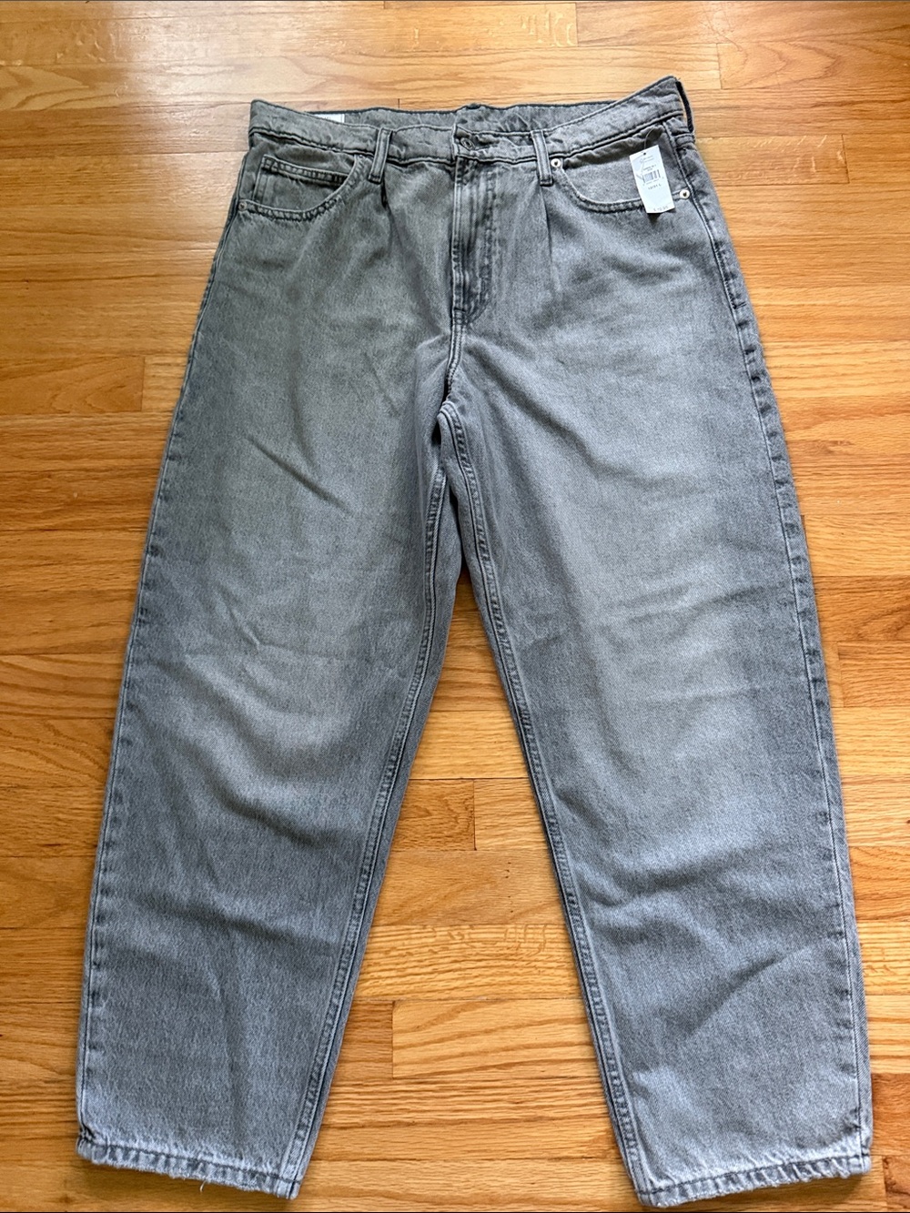 GAP High Rise Barrel Jeans, Size 12